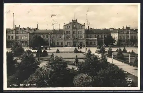 AK Zittau, Hauptbahnhof und Anlagen