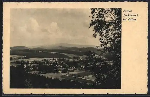 AK Lückendorf, Blick nach dem Ort