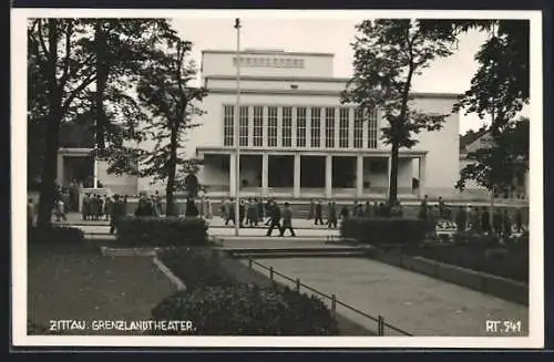 AK Zittau, Szene am Grenzlandtheater
