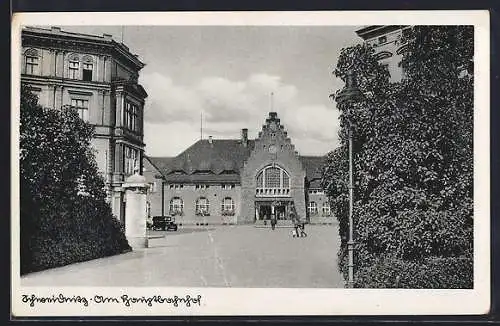 AK Schweidnitz, Hauptbahnhof
