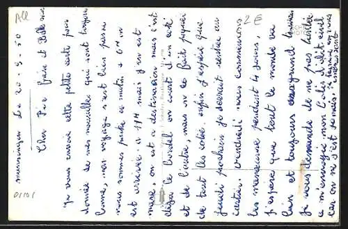 AK Münsingen, Totalansicht aus der Vogelschau