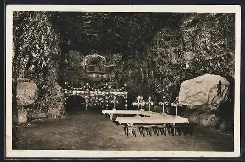 AK Kochendorf, Steinsalzwerk, Schacht König Wilhelm II. Festsaal