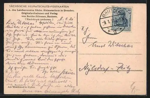 AK Oybin, Am Waldrand