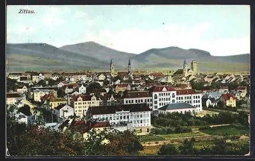 AK Zittau, Gesamtansicht