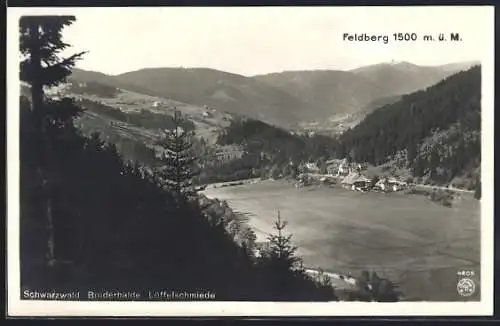 AK Feldberg / Schwarzwald, Bruderhalde und Löffelschmiede