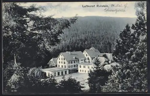 AK Ruhstein, Blick auf die Kurhäuser