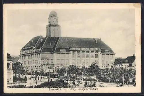 AK Essen, Baugewerkschule