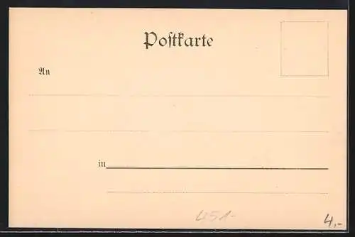 AK Essen, Blick auf Stadttheater