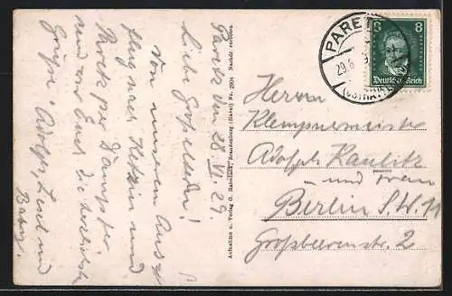 AK Paretz, Historische Torhäuser