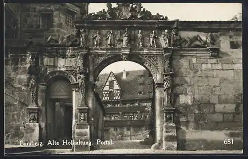 AK Bamberg, Portal der alten Hofhaltung