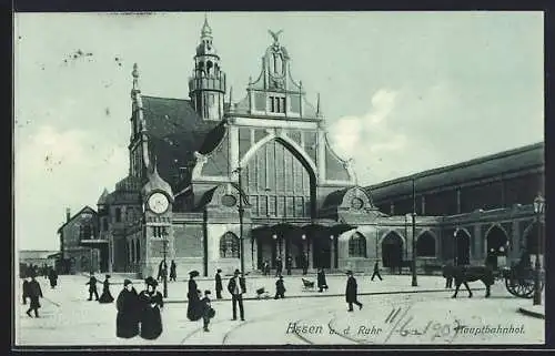 AK Essen / Ruhr, Hauptbahnhof