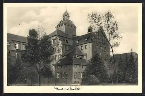 AK Beelitz-Heilstätten, Blick auf den Pavillon B4