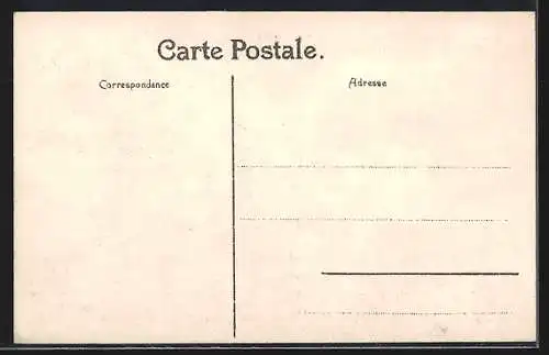AK Bruxelles, Exposition 1910, L`Incendie, Les ruines de la Section Belge