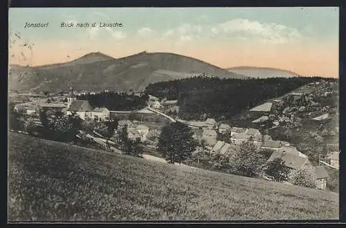 AK Jonsdorf, Gesamtansicht mit Lausche