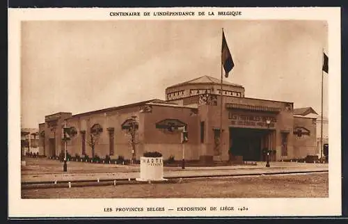 AK Liege, Exposition 1930, les Provinces Belges
