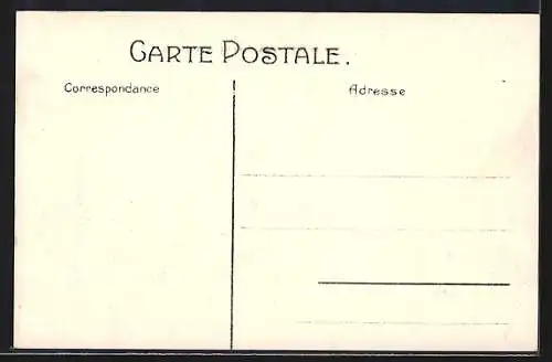 AK Bruxelles, Exposition 1910, l'Incendie, St-Michel, patron de Bruxelles triomphant du feu