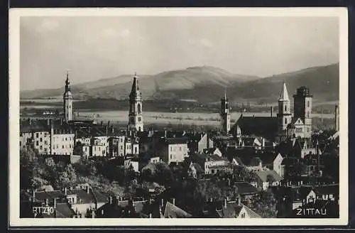 AK Zittau, Totale des Ortes