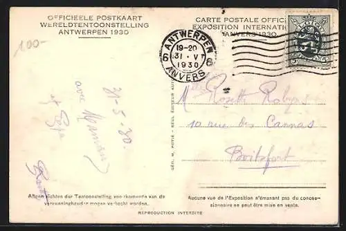 AK Antwerpen, Oud Belgie, de groote Markt