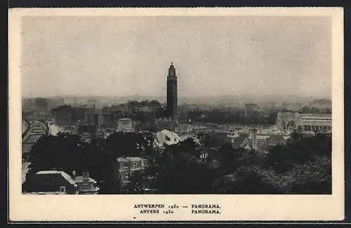 AK Antwerpen, Exposition Internationale 1930, Panorama, Ausstellung