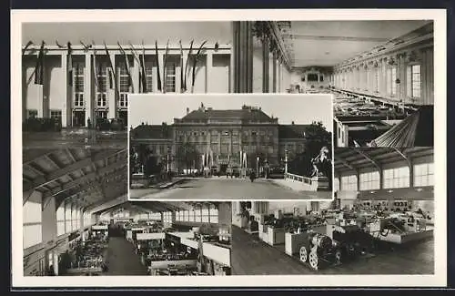 AK Wien, Internationale Messe, Messeplatz, Ausstellungshallen