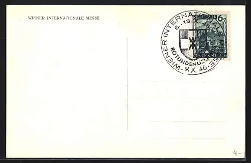 AK Wien, Internationale Messe, Messeplatz, Ausstellungshallen