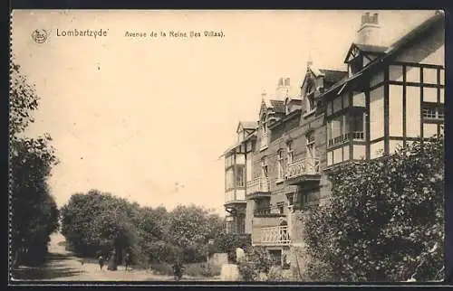 AK Lombartzyde, Avenue de la Reine, les Villas