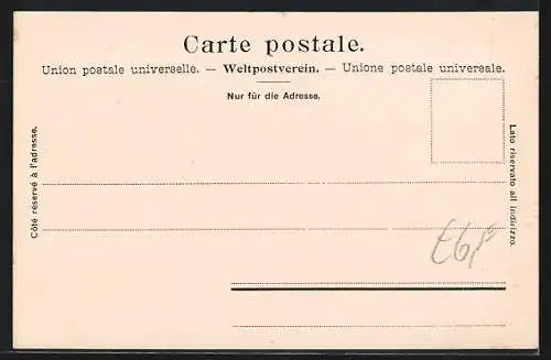 AK Laufenburg, Ortspartie mit dem Rhein