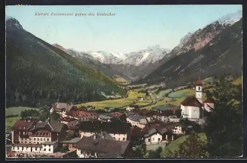 AK Gossensass, Teilansicht gegen die Gletscher gesehen