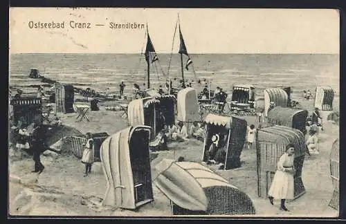AK Cranz, Strandleben