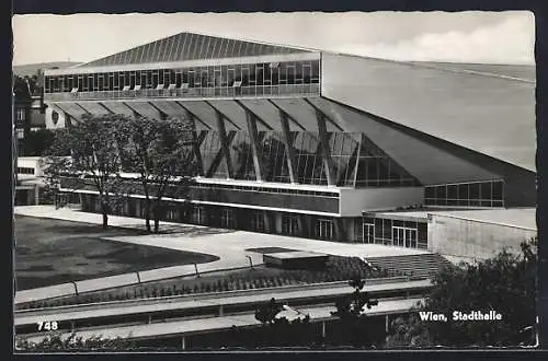 AK Wien, Blick auf die Stadthalle