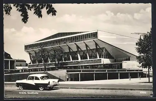 AK Wien, Blick zur Stadthalle