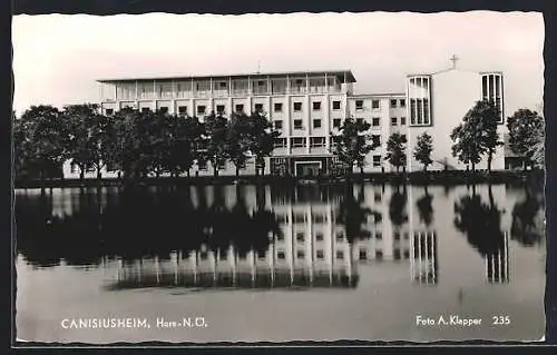 AK Horn /N. Ö., Wasserpartie am Canisiusheim
