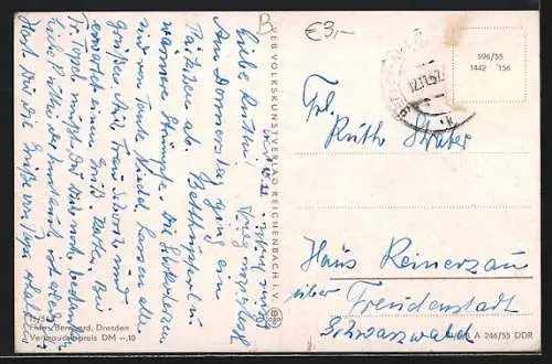AK Berlin, Partie in der Stalinallee