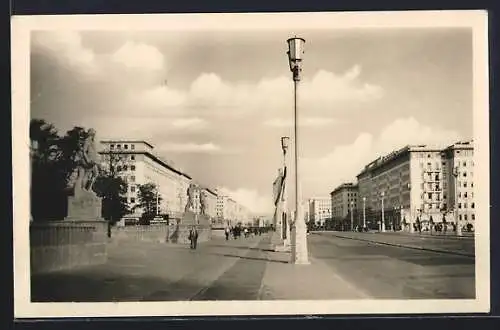 AK Berlin, Deutsche Sporthalle in der Stalinallee