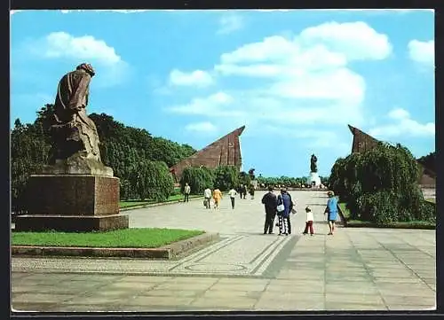 AK Berlin-Treptow, Sowjetisches Ehrenmal Treptow