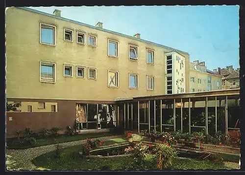 AK Wien, Pallotti Haus, Exerzitienhaus der Pallottiner, Auhofstrasse 10