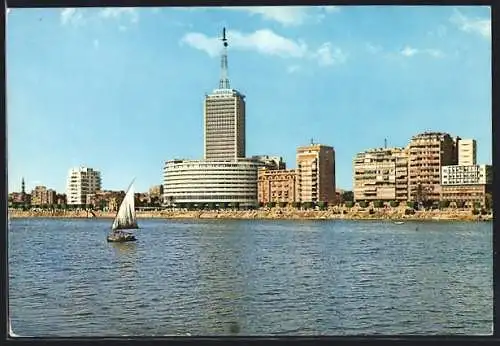 AK Kairo, Hochhaus des Arabischen Fernsehens