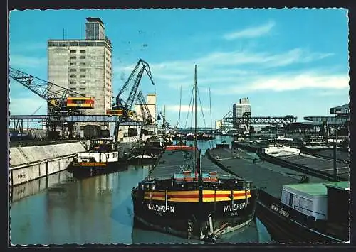 AK Stuttgart, am Neckarhafen