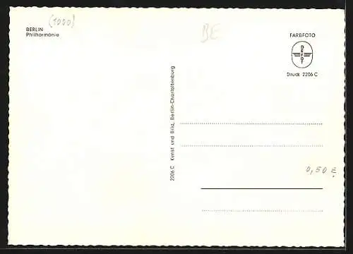 AK Berlin, Philharmonie