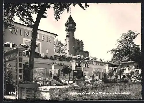 AK Salzburg, Grand-Cafe Winkler am Mönchsberg