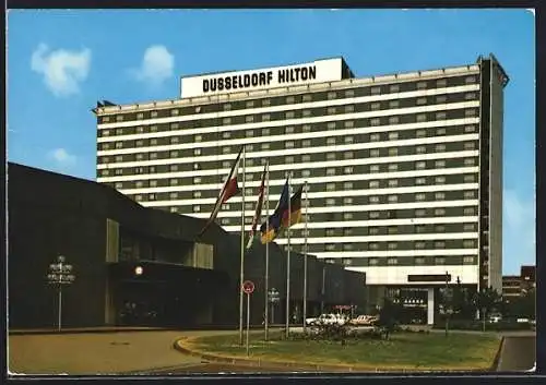 AK Düsseldorf am Rhein, Hotel Düsseldorf Hilton