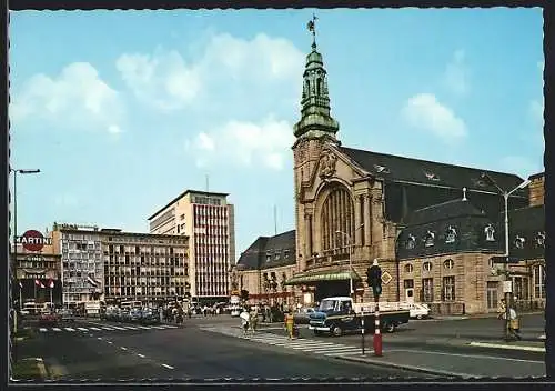 AK Luxembourg, Gare centrale, Bahnhof