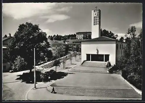 AK Zürich-Seebach, Maria-Lourdes-Kirche