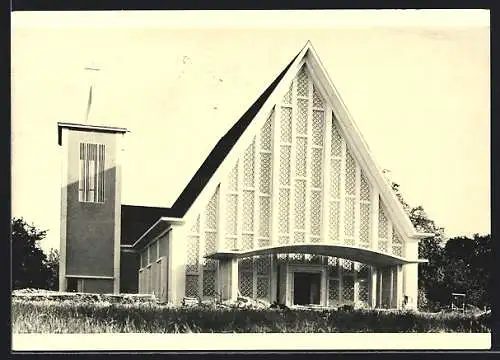 AK Herrliberg /Zürich, Mariä Himmelfahrtkirche, Einweihung 1956