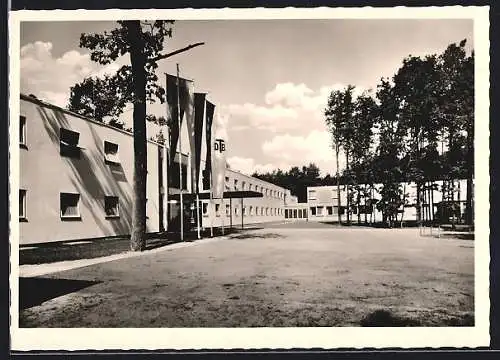 AK Frankfurt /Main, Deutsche Turnschule, Otto-Fleck-Schneise
