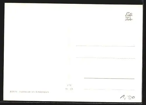 AK Berlin, Hochhäuser am Ruhwaldpark