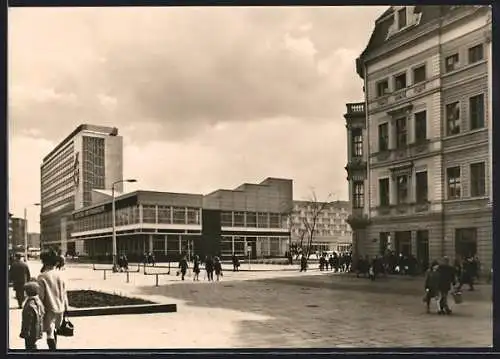 AK Leipzig, Informationszentrum am Sachsenplatz, Panorama