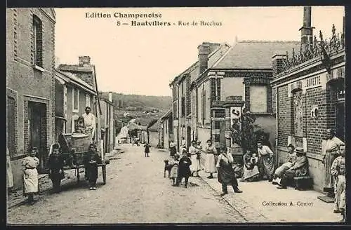 AK Hautvillers, Rue de Bacchus