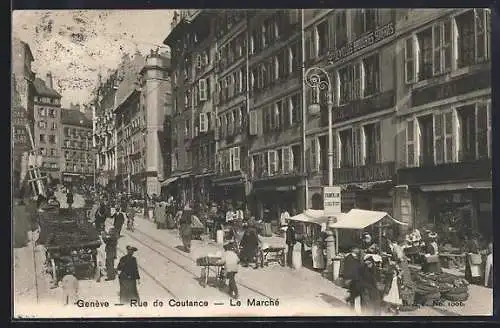 AK Genève, Rue de Coutance, Le Marché