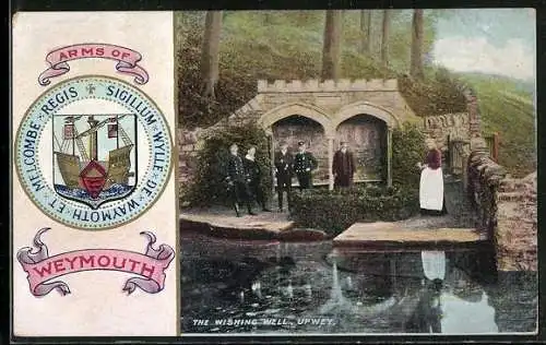 AK Upwey, The Wishing Well, Coat of Arms